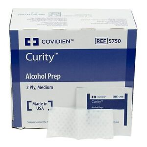 Prep Pads, Alcohol Based 70% Medium, Sterile 200/Box -Covidien at Stag Medical and Eye Care Supply. 