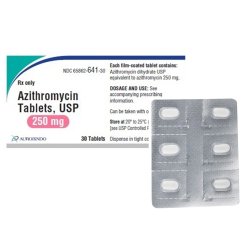 Azithromycin 250mg - 18/Pack - Tablets Optometric, Eye Care and Ophthalmic Supplies at Stag Medical.