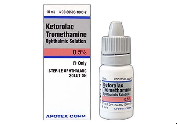 Ketoralac Ophthalmic Solution 0.5%- 10mL/Bottle - Apotex Pharma. at Stag Medical - Eye Care, Ophthalmology and Optometric Products. Shop and save on Proparacaine, Tropicamide and More at Stag Medical & Eye Care Supply