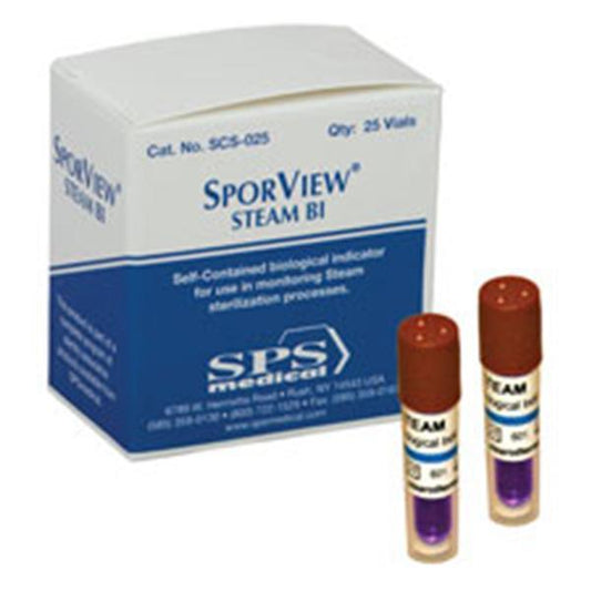 Biological Indocator Self Contained SporView Steam 24 Hour No Md Frm LTX 25/box at Stag Medical - Eye Care, Ophthalmology and Optometric Products. Shop and save on Proparacaine, Tropicamide and More at Stag Medical & Eye Care Supply