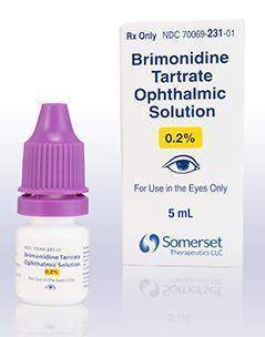 Brimonidine Tartrate Ophthalmic Solution 0.2% 5mL - Somerset at Stag Medical - Eye Care, Ophthalmology and Optometric Products. Shop and save on Proparacaine, Tropicamide and More at Stag Medical & Eye Care Supply