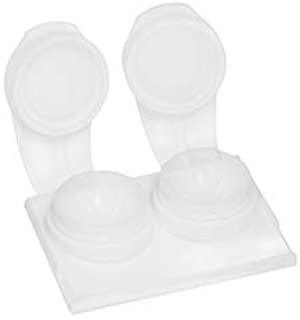 Contact Lens Cases (Ribbed Extra Deep) Flip-Top - Clear 100/Box  at Stag Medical - Eye Care, Ophthalmology and Optometric Products. Shop and save on Proparacaine, Tropicamide and More at Stag Medical & Eye Care Supply