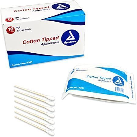 Cotton Tip Applicator (Wood) 3" 100/Box at Stag Medical - Eye Care, Ophthalmology and Optometric Products. Shop and save on Proparacaine, Tropicamide and More at Stag Medical & Eye Care Supply