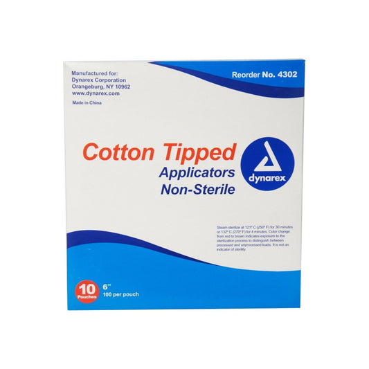 Cotton Tip Applicator (Wood) Non-Sterile 6" 1000/Box at Stag Medical - Eye Care, Ophthalmology and Optometric Products. Shop and save on Proparacaine, Tropicamide and More at Stag Medical & Eye Care Supply