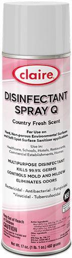 Disinfectant Spray - Country Fresh Scent - 17oz at Stag Medical - Eye Care, Ophthalmology and Optometric Products. Shop and save on Proparacaine, Tropicamide and More at Stag Medical & Eye Care Supply
