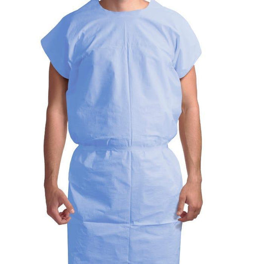 Medical Gown - Gown - Patient - 3-ply - 50/Box (Select Color) at Stag Medical - Eye Care, Ophthalmology and Optometric Products. Shop and save on Proparacaine, Tropicamide and More at Stag Medical & Eye Care Supply