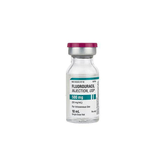 Fluorouracil Ophthalmic Injection (Fluorodihydrouracil Antimetabolite) 10mL - 10/Pack at Stag Medical - Eye Care, Ophthalmology and Optometric Products. Shop and save on Proparacaine, Tropicamide and More at Stag Medical & Eye Care Supply