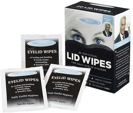 Eye Lid Wipes Preservative/Detergent Free - 20 Count at Stag Medical - Eye Care, Ophthalmology and Optometric Products. Shop and save on Proparacaine, Tropicamide and More at Stag Medical & Eye Care Supply