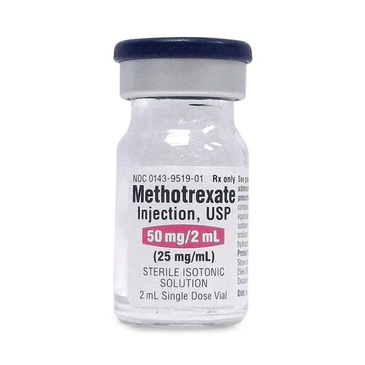 Methotrexate Ophthalmic Injection 50mg. 2mL/Bottle at Stag Medical - Eye Care, Ophthalmology and Optometric Products. Shop and save on Proparacaine, Tropicamide and More at Stag Medical & Eye Care Supply