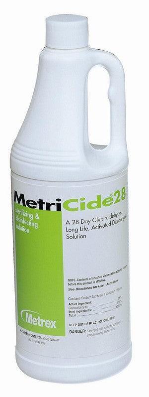 Metricide 28 Solution w/ activator, 32oz - Metrex at Stag Medical - Eye Care, Ophthalmology and Optometric Products. Shop and save on Proparacaine, Tropicamide and More at Stag Medical & Eye Care Supply