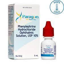 Phenylephrine 10% Ophthalmic Solution by Paragon Biotek Optometric, Eye Care and Ophthalmic Supplies at Stag Medical.