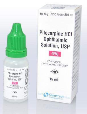 Pilocarpine Ophthalmic Solution 4% 15mL - Somerset at Stag Medical - Eye Care, Ophthalmology and Optometric Products. Shop and save on Proparacaine, Tropicamide and More at Stag Medical & Eye Care Supply