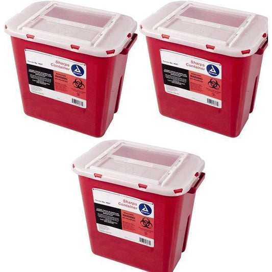 Sharps Container 2 Gallon - BULK - 24/Box at Stag Medical - Eye Care, Ophthalmology and Optometric Products. Shop and save on Proparacaine, Tropicamide and More at Stag Medical & Eye Care Supply