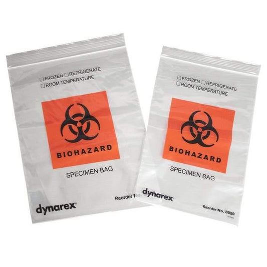 Medical Specimen Biohazard Bags - 6x9 - 1000/Box - BULK at Stag Medical - Eye Care, Ophthalmology and Optometric Products. Shop and save on Proparacaine, Tropicamide and More at Stag Medical & Eye Care Supply