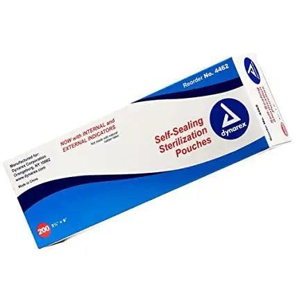 Sterilization Pouches 2.25". Self-Sealing Clear. 200/Box at Stag Medical - Eye Care, Ophthalmology and Optometric Products. Shop and save on Proparacaine, Tropicamide and More at Stag Medical & Eye Care Supply