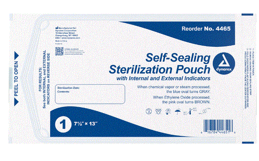 Sterilization Pouches 7.5" x 13" Self-Sealing with Steam Indicator. 200/Box at Stag Medical - Eye Care, Ophthalmology and Optometric Products. Shop and save on Proparacaine, Tropicamide and More at Stag Medical & Eye Care Supply
