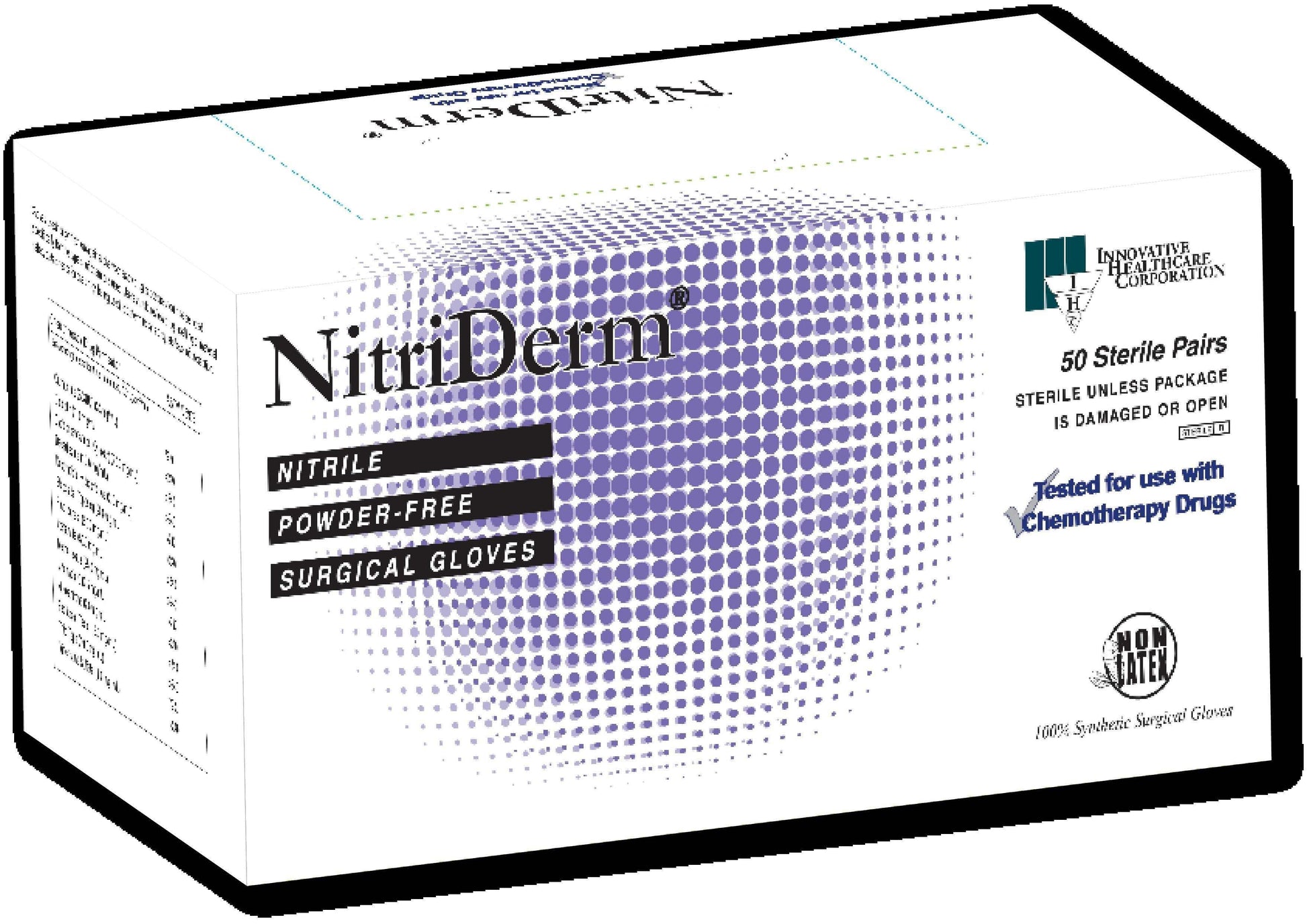 Surgical Glove, Nitrile, ST PF Size 7.5, 50pr/box - Innovative Healthcare Corp., Inc. at Stag Medical - Eye Care, Ophthalmology and Optometric Products. Shop and save on Proparacaine, Tropicamide and More at Stag Medical & Eye Care Supply