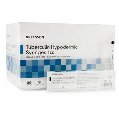 Syringes, 1cc Luer Lock TB. 100/Box - McKesson  at Stag Medical - Eye Care, Ophthalmology and Optometric Products. Shop and save on Proparacaine, Tropicamide and More at Stag Medical & Eye Care Supply