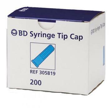 Syringes, BD Polypropylene Caps, Fits all BD Luer Lock & Luer Slip
