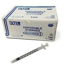 Syringes - Exel - 5cc - Luer Lock - (100/Box) at Stag Medical - Eye Care, Ophthalmology and Optometric Products. Shop and save on Proparacaine, Tropicamide and More at Stag Medical & Eye Care Supply
