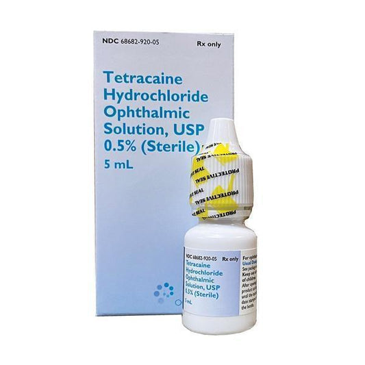 Tetracaine Ophthalmic Solution 0.5% 5mL - Bausch at Stag Medical - Eye Care, Ophthalmology and Optometric Products. Shop and save on Proparacaine, Tropicamide and More at Stag Medical & Eye Care Supply
