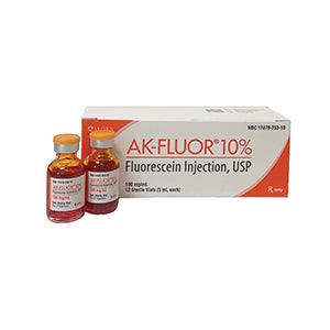 AK-Fluor Fluorescein Dye 10% Angiography DISCOUNTINUED at Stag Medical - Eye Care, Ophthalmology and Optometric Products. Shop and save on Proparacaine, Tropicamide and More at Stag Medical & Eye Care Supply